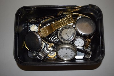 Lot 110 - Box of various assorted pocket watches