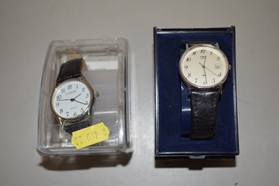 Lot 112 - Two gents wristwatches