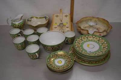 Lot 119 - Quantity of Victorian Staffordshire gilt...