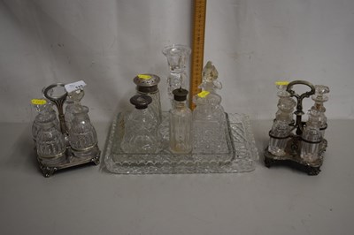 Lot 133 - Mixed Lot: Various dressing table glass wares,...