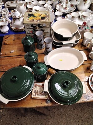 Lot 167 - Mixed Lot: Le Creuset ceramic kitchen dishes...