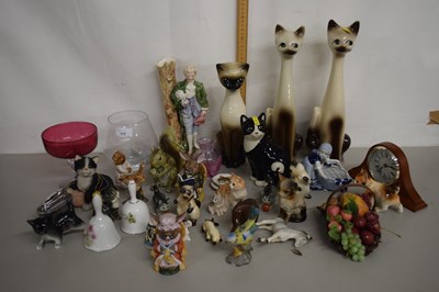 Lot 177 - Large Mixed Lot: Various cat ornaments and...