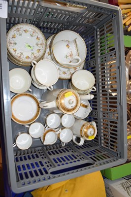 Lot 581 - Assorted tea and coffee wares to include...