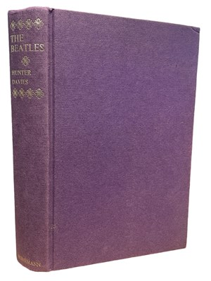 Lot 207 - HUNTER DAVIES: THE BEATLES - THE AUTHORISED...