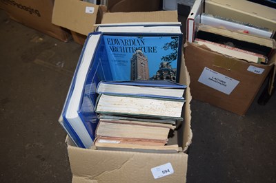 Lot 594 - Books to include architecture