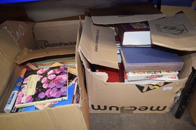 Lot 602 - Two boxes of assorted books