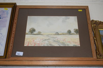 Lot 185 - Jonathan Yule, study of a track through a...