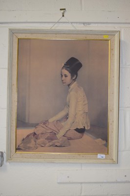 Lot 196 - After Gerald Kelly, coloured print Burmese...