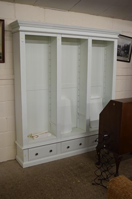 Lot 203 - Cotswold Company Burford open front bookcase...