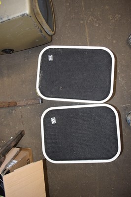 Lot 694 - A pair of speakers