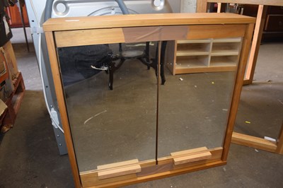 Lot 746 - Mirrored bathroom cabinet