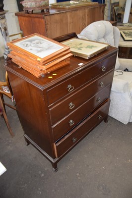 Lot 783A - A four drawer chest of drawers