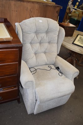 Lot 784 - A reclining armchair