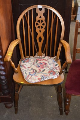 Lot 811 - Pine kitchen chair