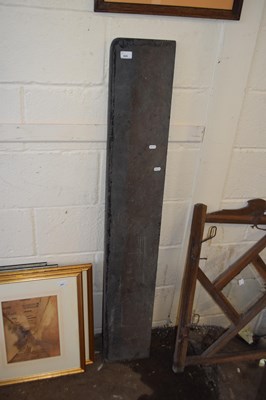 Lot 828 - Slate mantel top