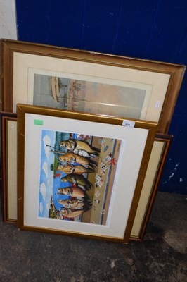 Lot 830 - Quantity of assorted pictures and prints