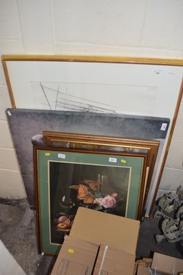 Lot 831 - Quantity of assorted pictures and prints