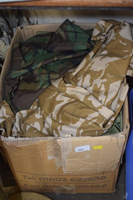 Lot 843 - Quantity of army surplus