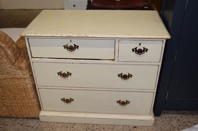 Lot 229 - Victorian painted pine four drawer chest