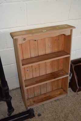 Lot 305 - A pine bookcase