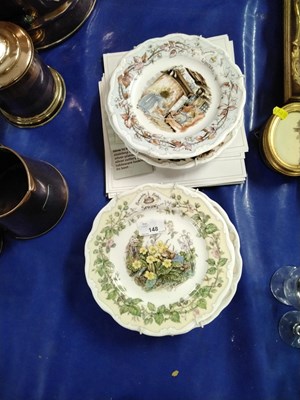 Lot 148 - A group of Wedgwood Brambley hedge collectors...