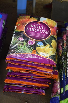 Lot 1046 - Ten 10l bags of multi-purpose compost