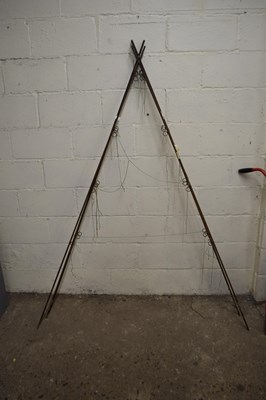 Lot 1068 - Three A frame plant supports