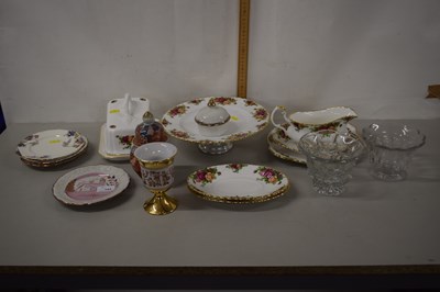 Lot 143 - Mixed Lot: Ceramics and glass wares to include...