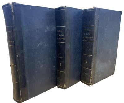 Lot 616 - WILLIAM MORGAN AND AUGUSTIN CREUZE: PAPERS ON...