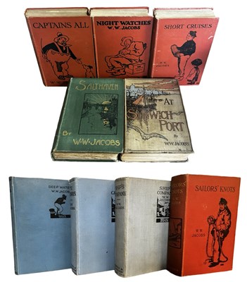 Lot 326A - W. W. Jacobs. A collection of 9 books all...