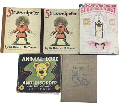 Lot 269 - VINTAGE CHILDRENS' BOOKS: 5 Titles: JAMES...