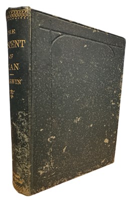 Lot 110 - CHARLES DARWIN: THE DESCENT OF MAN AND...