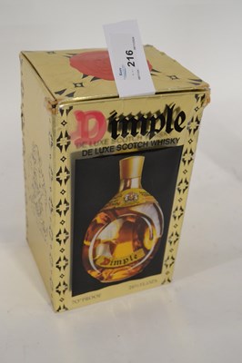 Lot 216 - Dimple De Luxe Scotch Whisky, 70% proof, 23...