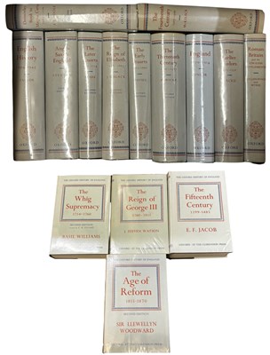 Lot 1076 - ONE BOX: VARIOUS OXFORD HISTORY OF ENGLAND...