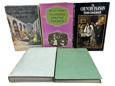 Lot 10 - COUNTRY PARSONS HISTORY: 5 Titles: WILLIAM...