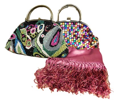 Lot 136 - Two ladies beaded handbags by Butler & Wilson...