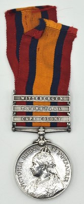 Lot 15 - Victorian Queens South Africa Medal impressed...