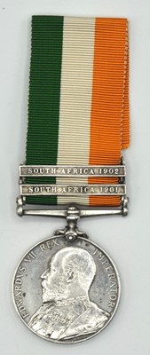 Lot 20 - ERVII Kings South Africa Medal impressed to...