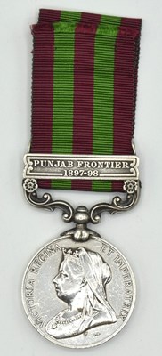 Lot 5 - Victorian India Medal 1895-1902 with Punjab...