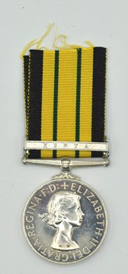 Lot 59 - ERII Africa General Service Medal impressed to...