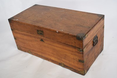 Lot 283 - Late 19th/early 20th century camphor wood...