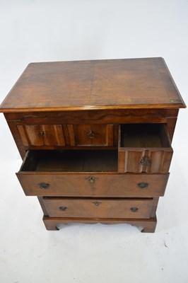 Lot 322 - Reproduction William and Mary style walnut...