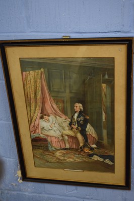 Lot 332 - Nelson's Last Farewell to his daughter,...