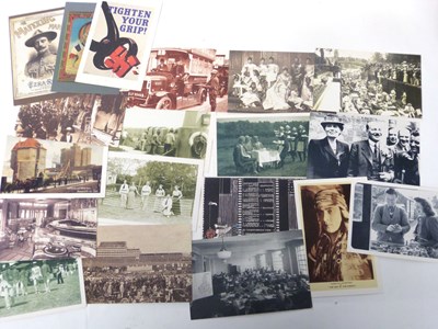 Lot 63 - Two boxes of miscellaneous postcards, UK...