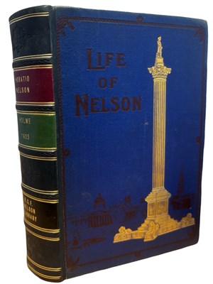 Lot 580 - RICHARD F HOLME: HORATIO NELSON: ENGLAND'S...