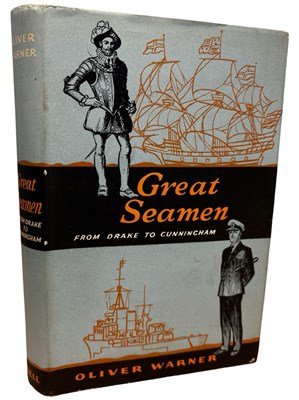 Lot 589 - OLIVER WARNER: GREAT SEAMEN FROM DRAKE TO...