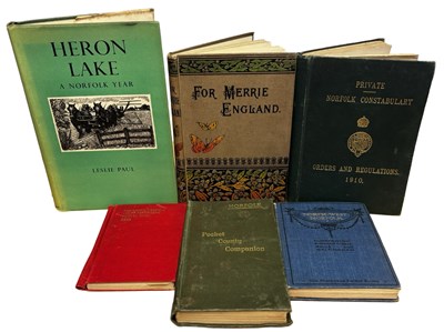 Lot 1320 - NORFOLK INTEREST: 6 Titles: LESLIE PAUL: HERON...