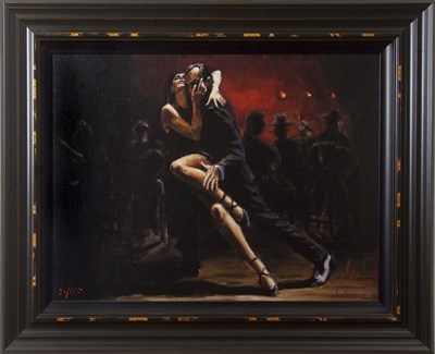 Lot 600 - Fabian Perez (b.1967, Argentina), 'Tango in...