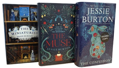 Lot 148 - JESSIE BURTON: 3 Titles: THE MINIATURIST, 2014,...