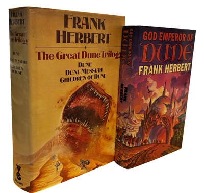 Lot 248 - FRANK HERBERT: 2 Titles: THE GREAT DUNE...